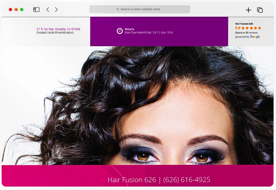 Featured Work - Hair Fusion 626